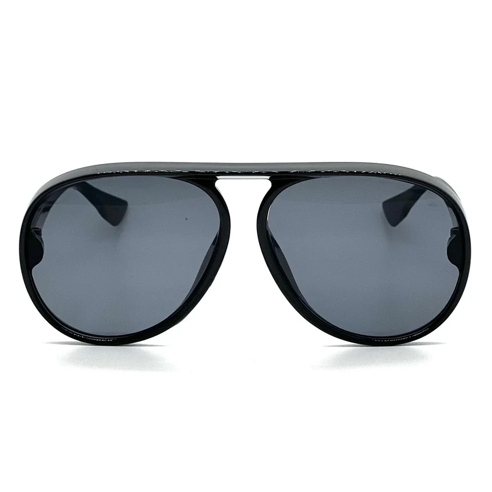 Men Sunglasses Oversized Round Frame Fashion Shade‎ Style UV400 Lentes Humbres